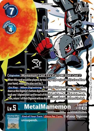 MetalMamemon (Alternate Art)  (EX9-018) [Versus Monsters] Foil