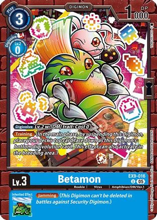 Betamon  (EX9-016) [Versus Monsters]