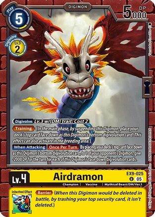 Airdramon  (EX9-025) [Versus Monsters]