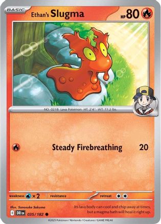 Ethan's Slugma ( 035) [SV10 Destined Rivals] (Reverse Holofoil)