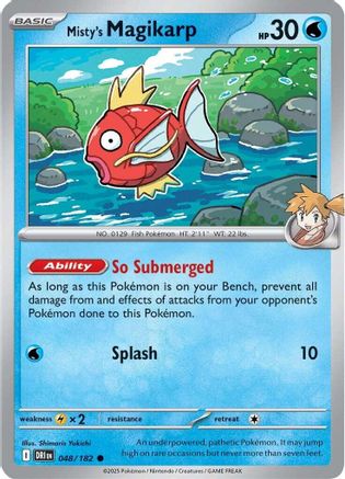 Misty's Magikarp ( 048) [SV10 Destined Rivals] (Reverse Holofoil)
