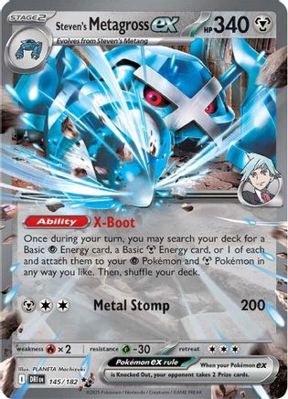 Steven's Metagross ex ( 145) [SV10 Destined Rivals] (Holofoil)