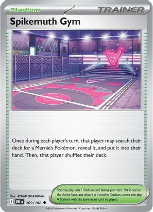 Spikemuth Gym ( 169) [SV10 Destined Rivals] (Reverse Holofoil)