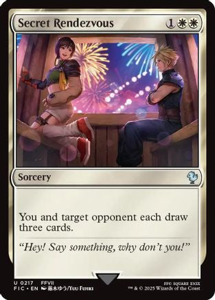 Secret Rendezvous (0217) [Commander: FINAL FANTASY] Uncommon