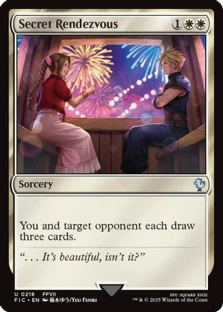 Secret Rendezvous (0218) [Commander: FINAL FANTASY] Uncommon
