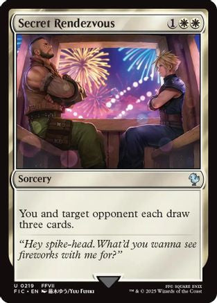 Secret Rendezvous (0219) [Commander: FINAL FANTASY] Foil Uncommon
