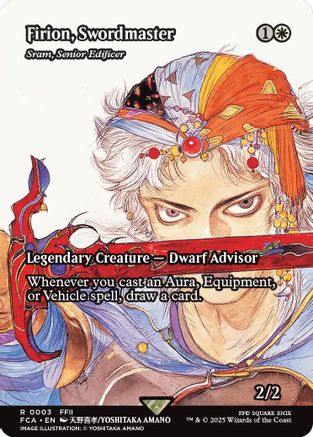 Firion, Swordmaster - Sram, Senior Edificer (Showcase) [FINAL FANTASY: Through the Ages] Rare