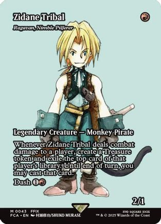 Zidane Tribal - Ragavan, Nimble Pilferer (Showcase) [FINAL FANTASY: Through the Ages] Mythic