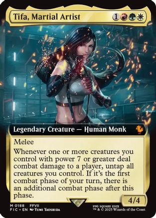 Tifa, Martial Artist (Extended Art) [Commander: FINAL FANTASY] Foil Mythic