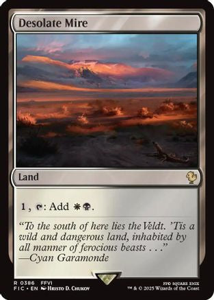 Desolate Mire [Commander: FINAL FANTASY] Rare