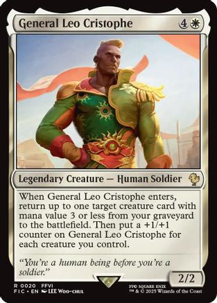 General Leo Cristophe [Commander: FINAL FANTASY] Rare