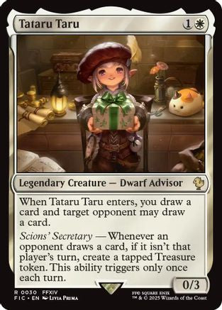 Tataru Taru [Commander: FINAL FANTASY] Rare