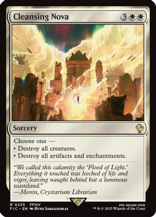 Cleansing Nova [Commander: FINAL FANTASY] Rare