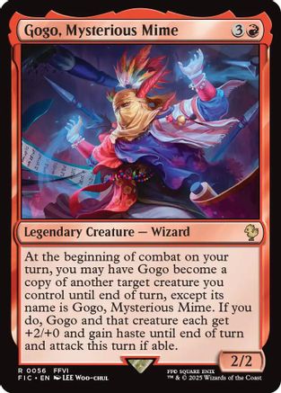 Gogo, Mysterious Mime [Commander: FINAL FANTASY] Rare