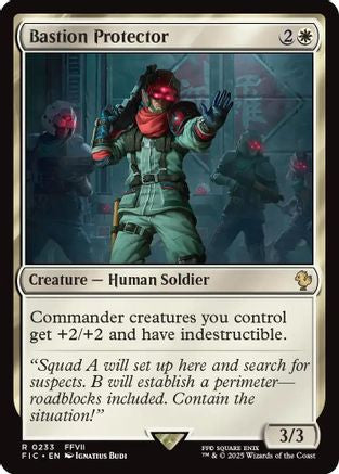 Bastion Protector [Commander: FINAL FANTASY] Rare