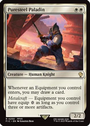 Puresteel Paladin [Commander: FINAL FANTASY] Rare