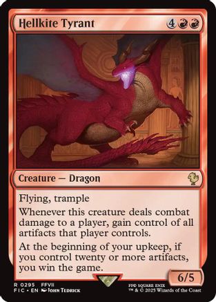 Hellkite Tyrant [Commander: FINAL FANTASY] Rare
