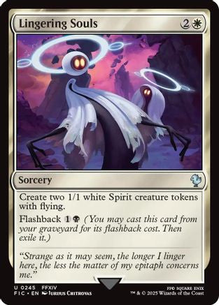 Lingering Souls [Commander: FINAL FANTASY] Uncommon