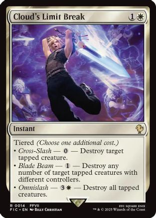 Cloud's Limit Break [Commander: FINAL FANTASY] Rare