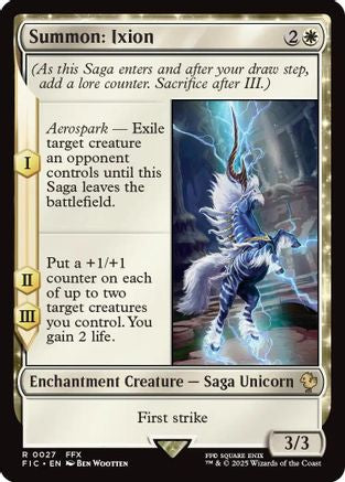 Summon: Ixion [Commander: FINAL FANTASY] Rare
