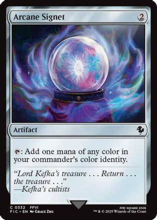 Arcane Signet (332) [Commander: FINAL FANTASY] Common