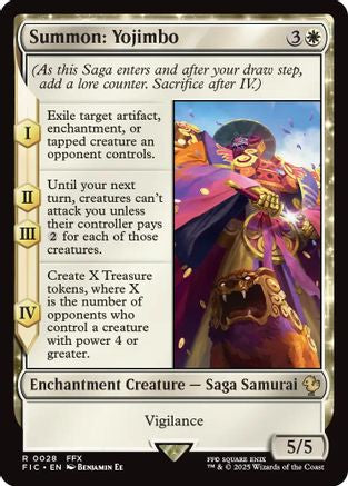Summon: Yojimbo [Commander: FINAL FANTASY] Rare