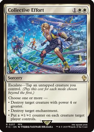 Collective Effort [Commander: FINAL FANTASY] Rare