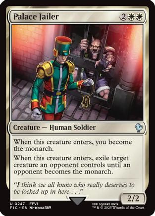 Palace Jailer [Commander: FINAL FANTASY] Uncommon