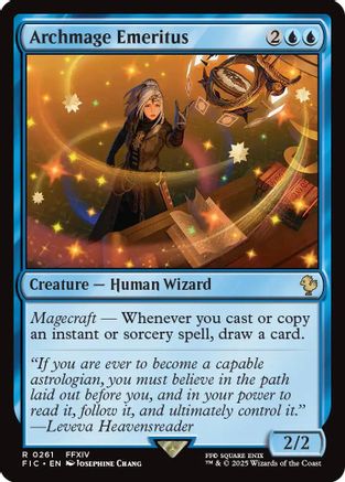 Archmage Emeritus [Commander: FINAL FANTASY] Rare