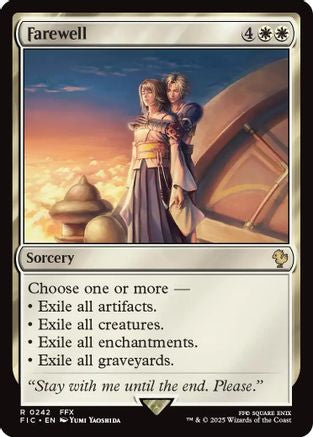Farewell [Commander: FINAL FANTASY] Rare