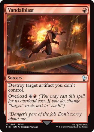 Vandalblast [Commander: FINAL FANTASY] Uncommon