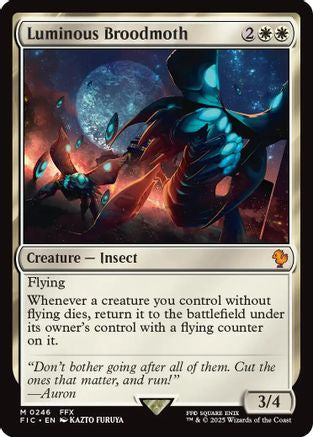 Luminous Broodmoth [Commander: FINAL FANTASY] Mythic