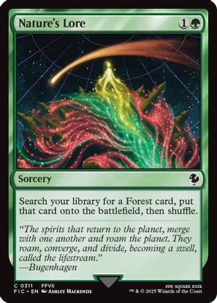 Nature's Lore [Commander: FINAL FANTASY] Common