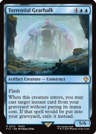 Torrential Gearhulk [Commander: FINAL FANTASY] Rare