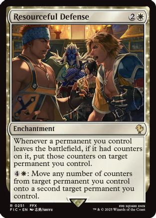 Resourceful Defense [Commander: FINAL FANTASY] Rare