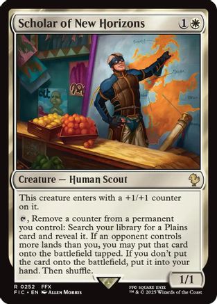 Scholar of New Horizons [Commander: FINAL FANTASY] Rare