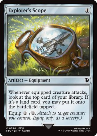 Explorer's Scope [Commander: FINAL FANTASY] Common
