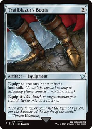 Trailblazer's Boots [Commander: FINAL FANTASY] Uncommon