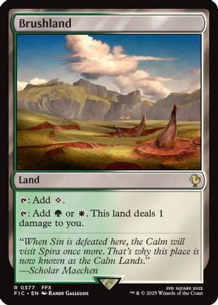 Brushland [Commander: FINAL FANTASY] Rare