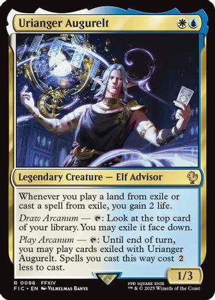 Urianger Augurelt [Commander: FINAL FANTASY] Rare