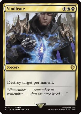 Vindicate [Commander: FINAL FANTASY] Rare