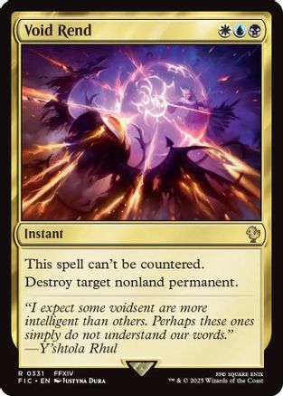 Void Rend [Commander: FINAL FANTASY] Rare
