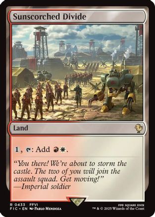 Sunscorched Divide [Commander: FINAL FANTASY] Rare