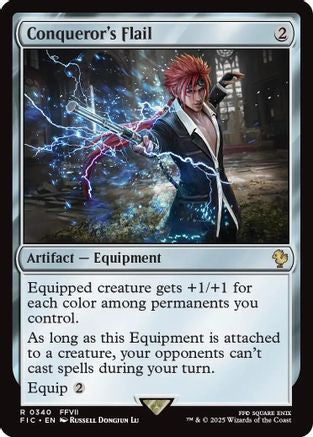 Conqueror's Flail [Commander: FINAL FANTASY] Rare