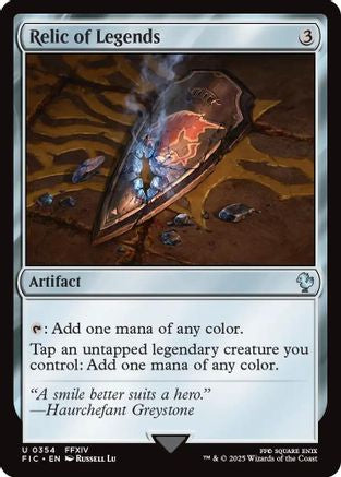 Relic of Legends [Commander: FINAL FANTASY] Uncommon