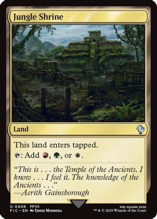 Jungle Shrine [Commander: FINAL FANTASY] Uncommon