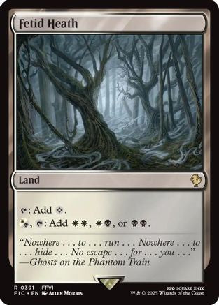 Fetid Heath [Commander: FINAL FANTASY] Rare