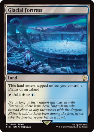 Glacial Fortress [Commander: FINAL FANTASY] Rare