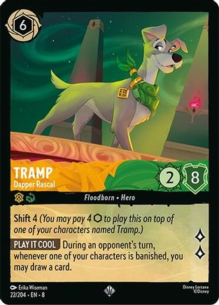 Tramp - Dapper Rascal (22/204) Reign of Jafar (Non-Foil)