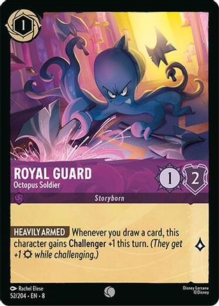 Royal Guard - Octopus Soldier (52/204) Reign of Jafar (Cold Foil)